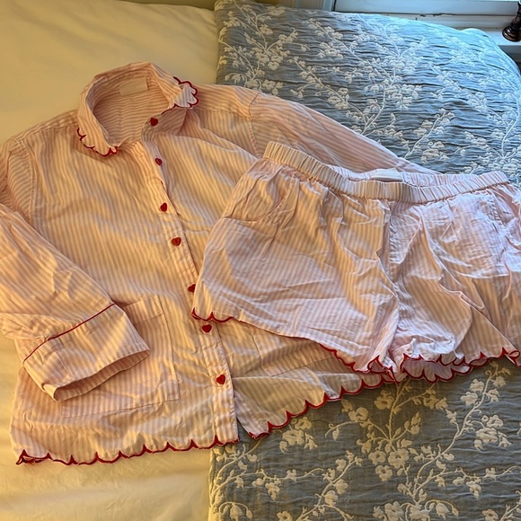 LAKE x Atlantic Pacific Lottie Shorts Pajama Set - Picture 2 of 10